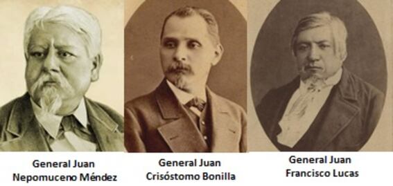 Los Tres Juanes, los héroes serranos de la batalla del 5 de mayo