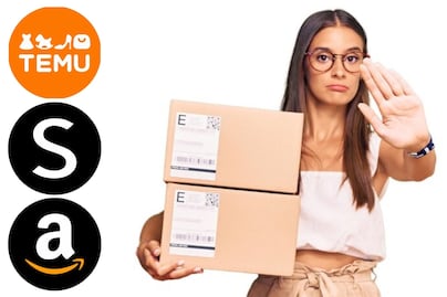 Cuidado con la estafa de paquetes en Shein, Temu y Amazon