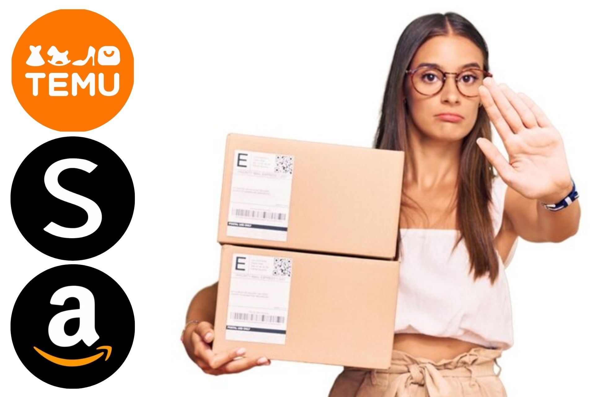 Cuidado con la estafa de paquetes en Shein, Temu y Amazon