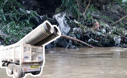 Colocan subcolector Atzitzintla para sanear el agua del río Atoyac