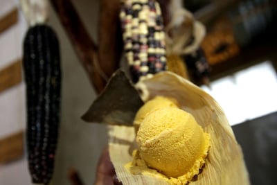 HELADO DE CEMPASÚCHIL