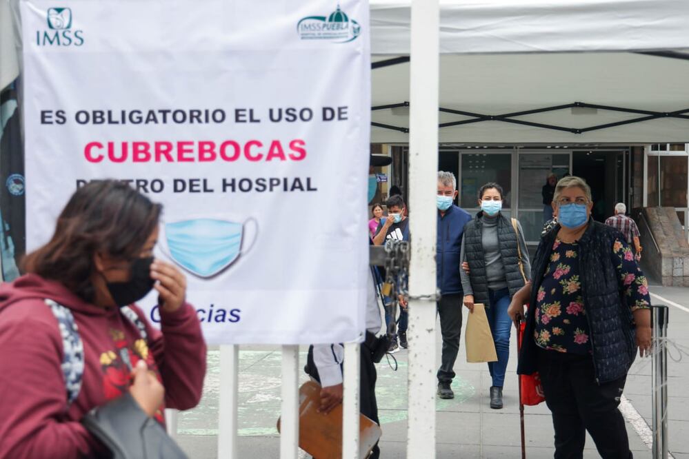 En el Hospital del IMSS de San José se retoma el uso obligatorio de cubrebocas / Foto EsImagen