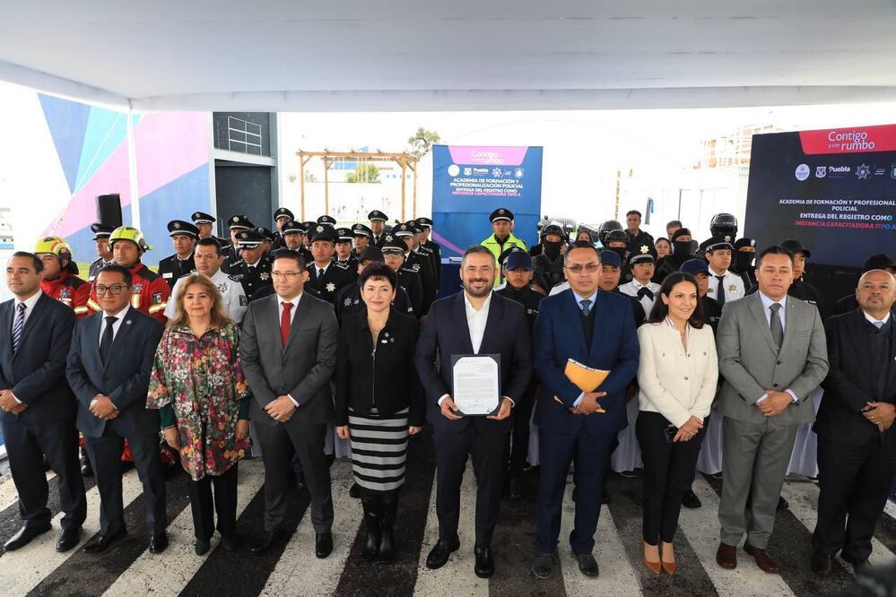La SSC es ahora instancia capacitadora tipo A | Foto: Ayuntamiento de Puebla