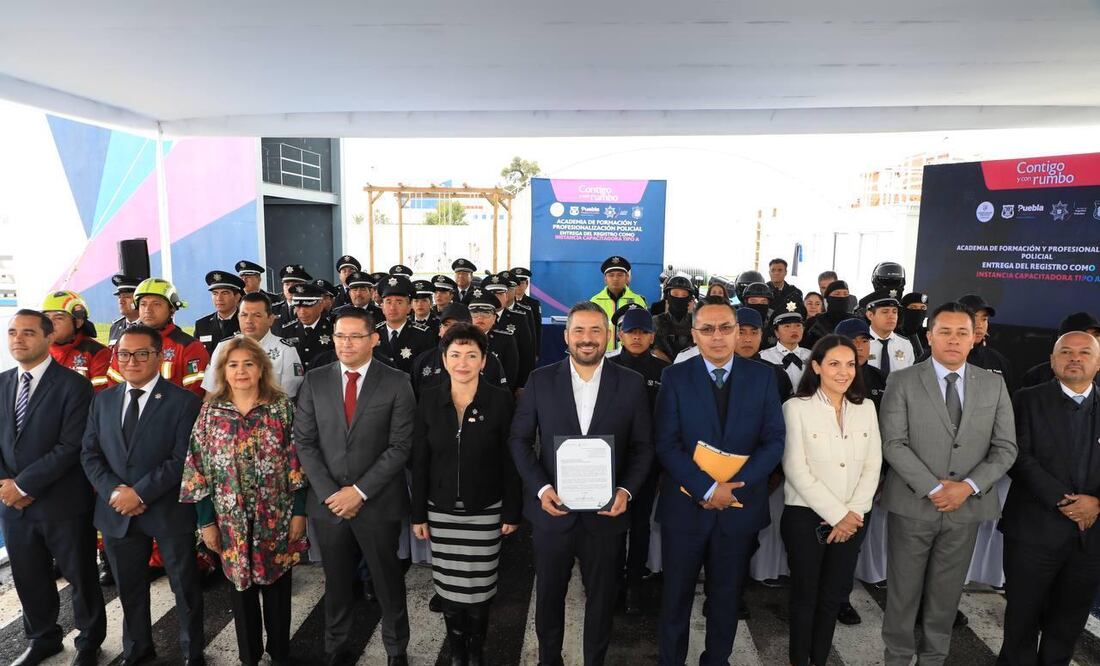 La SSC es ahora instancia capacitadora tipo A | Foto: Ayuntamiento de Puebla