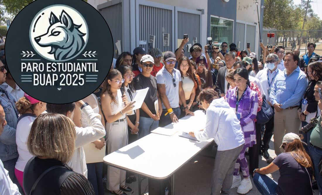 Paristas piden suspensión de clases en la BUAP | Foto: EsImagen / Instagram