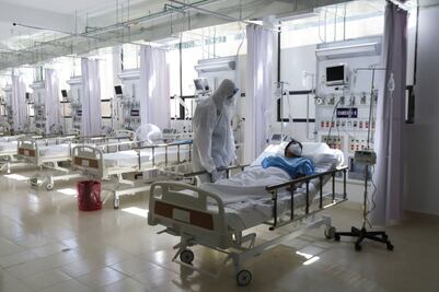 Puebla sigue en el top ten de ocupación hospitalaria por Covid-19