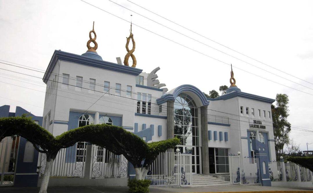 En Amozoc se encuentra el centro ceremonial y de formación de la Luz del Mundo más grande de América Latina | foto: Agencia Es Imagen para El Universal Puebla