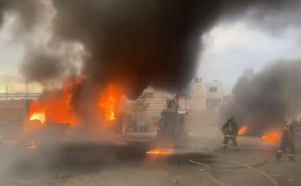 ¿Bases de transporte público pueden almacenar combustible en Puebla?