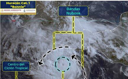 Huracán Bonnie afectará en Puebla