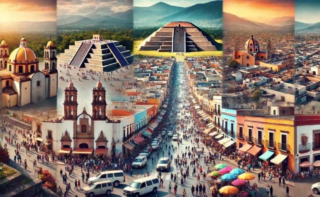 Mucha gente, tráfico y otros problemas enfrentan 3 Pueblos Mágicos de Puebla | Foto: ChatGtp