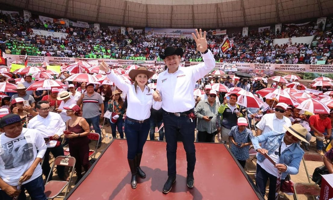 Alejandro Armenta presentó su programa de apoyo al campo / Foto Especial
