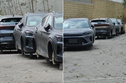 VIDEO Sobre tabiques ladrones dejan autos nuevos en agencia de Puebla