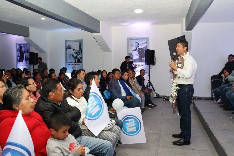 Lalo Rivera sostuvo un encuentro con la militancia panista de cinco municipios | EsImagen