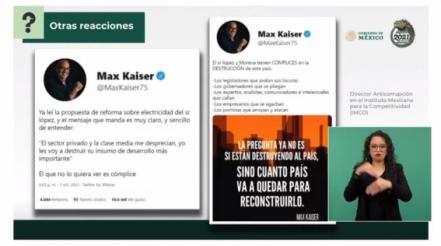 Max Kaiser desmiente a Liz Vilchis, "la señorita de la voz angustiada"