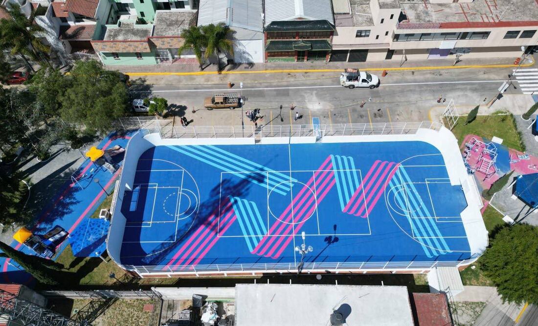 Las Aves es un deportivo que beneficia a tres colonias de la capital de Puebla | Foto: Ayuntamiento de Puebla