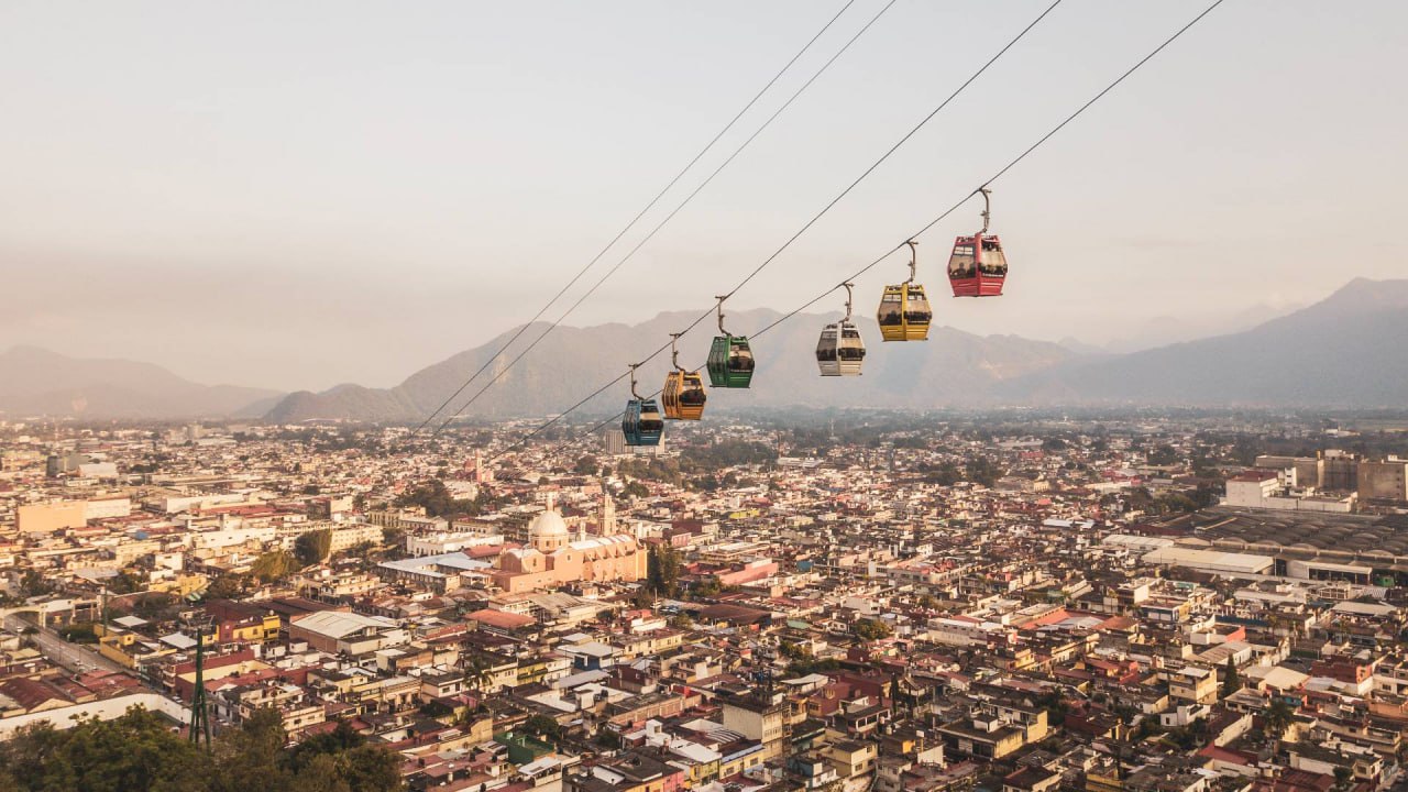 Muy cerca de Puebla se encuentra un increíble teleférico | Foto: Orizaba Travel