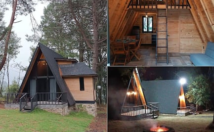 Conoce estas hermosas cabañas a 10 minutos del centro del Pueblo Mágico de Zacatlán