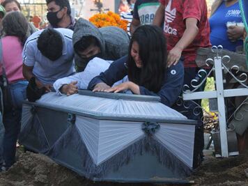 Despiden a Abimael, víctima de la explosión en San Pablo