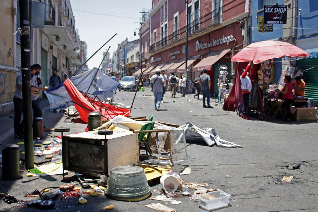 Iniciativa privada reprueba hechos violentos en Centro de Puebla