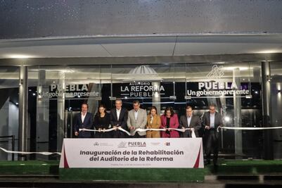 Con rescate de Auditorio de la Reforma, gobierno estatal cuida patrimonio de poblanos