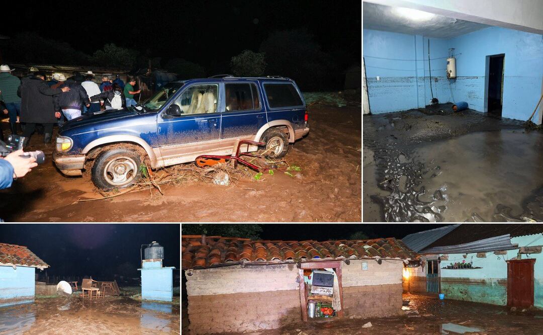 La noche del lunes 2 de junio, una tromba inundó varias regiones de Puebla | Foto: Redes sociales