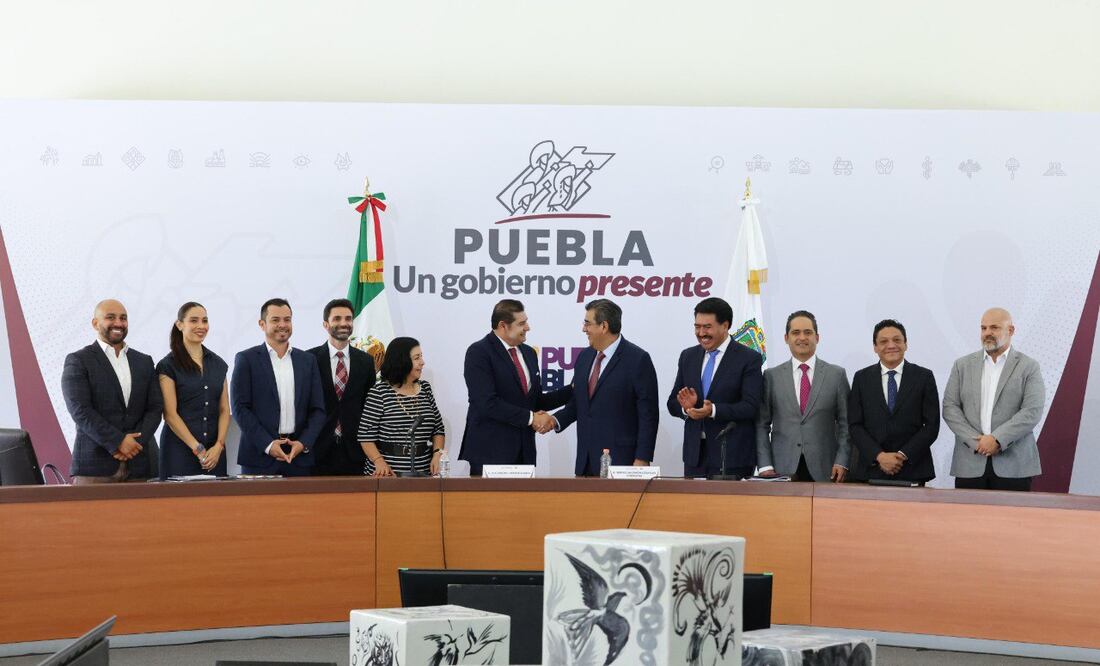 Alejandro Armenta habló sobre la primera reunión de transición | Foto: Especial