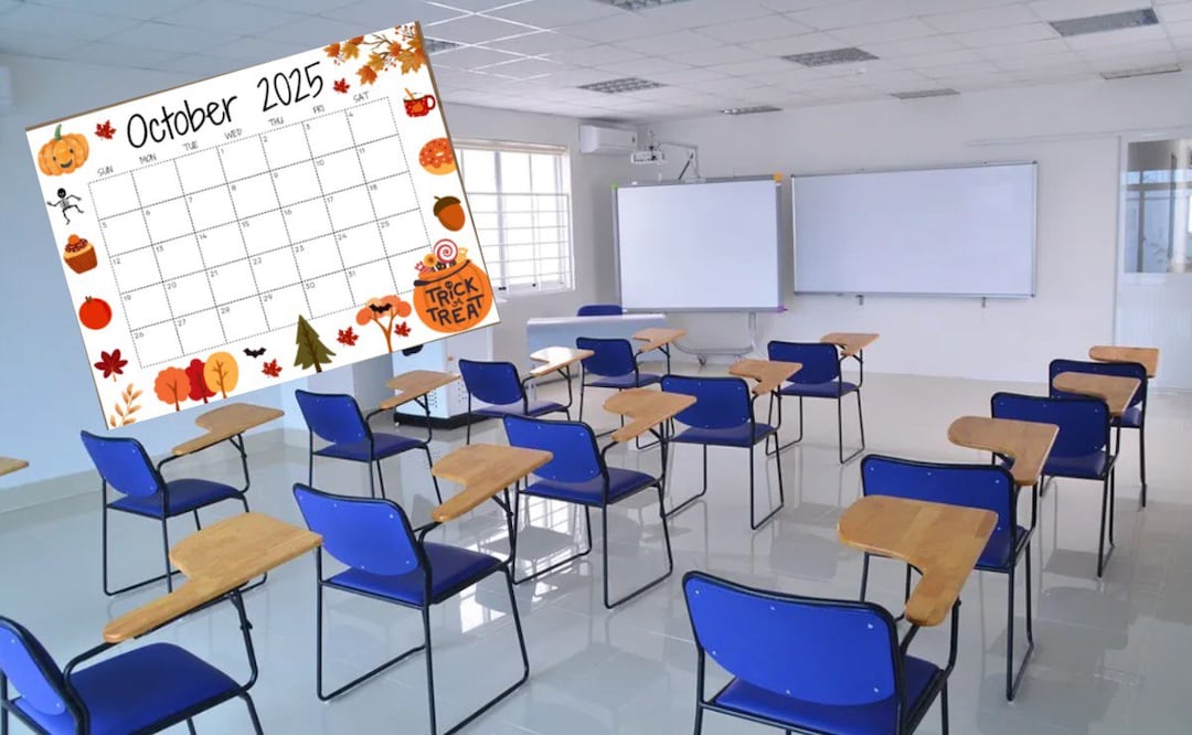 Se acerca un puente en octubre, según el calendario de SEP | Foto: Pixabay/Etsy