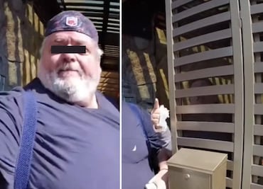 VIDEO pareja agrede a repartidor en Cholula por negarse a entregar pedido sin código