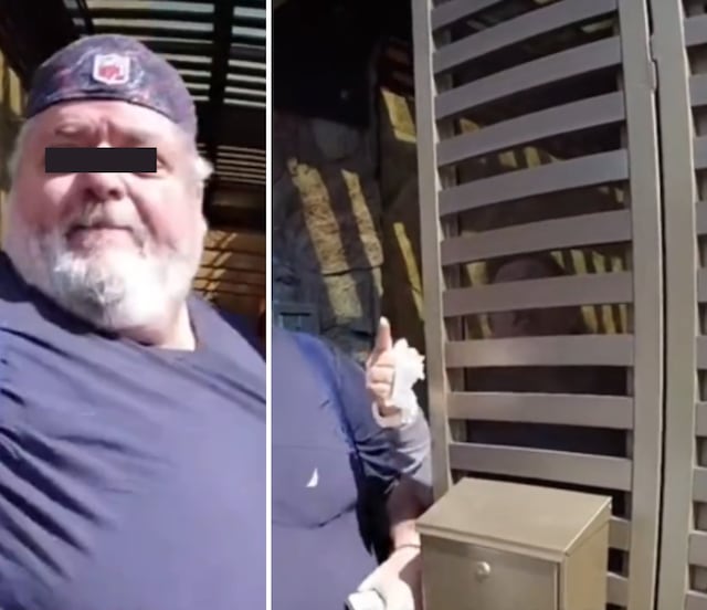 VIDEO pareja agrede a repartidor en Cholula por negarse a entregar pedido sin código