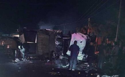 Volcadura de camioneta en Amozoc deja una menor muerta y un herido