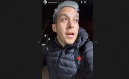 "Ya están atacando": Youtuber Alex Tienda graba bombardeo de Rusia desde hotel en Ucrania