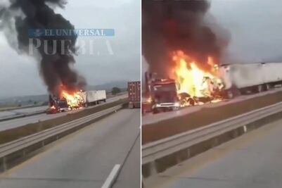 Caos en el Arco Norte por el choque entre dos tráileres