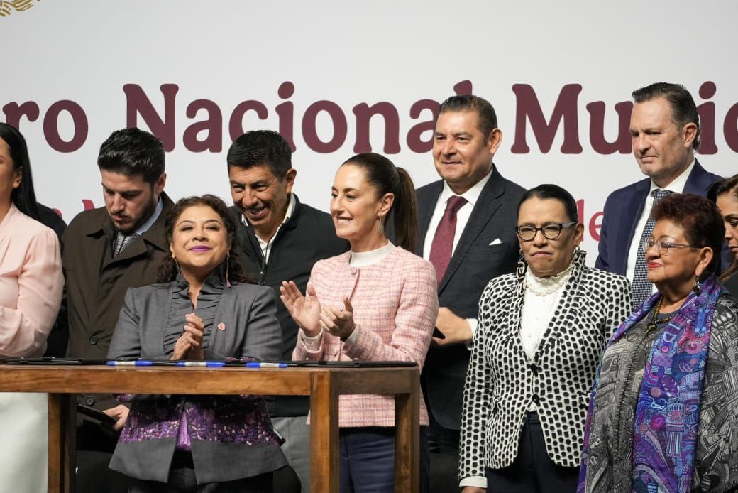 Armenta manifestó su total respaldo a la presidenta de la República / FOTO: Gobierno del Estado