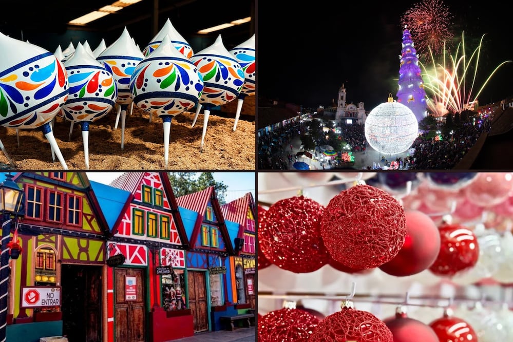 Los Pueblos Mágicos de Chignahuapan y Tlalpujahua son conocidos por su producción de esferas | Foto: Archivo El Universal / Google Maps / eltioviajero