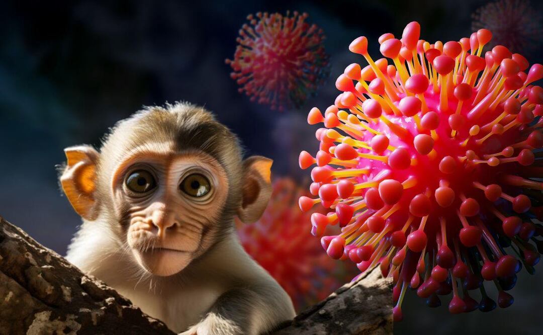 Las autoridades sanitarias de todo el mundo están en alerta por la viruela del mono | Portada hecha en Canvas/ foto mono freepik