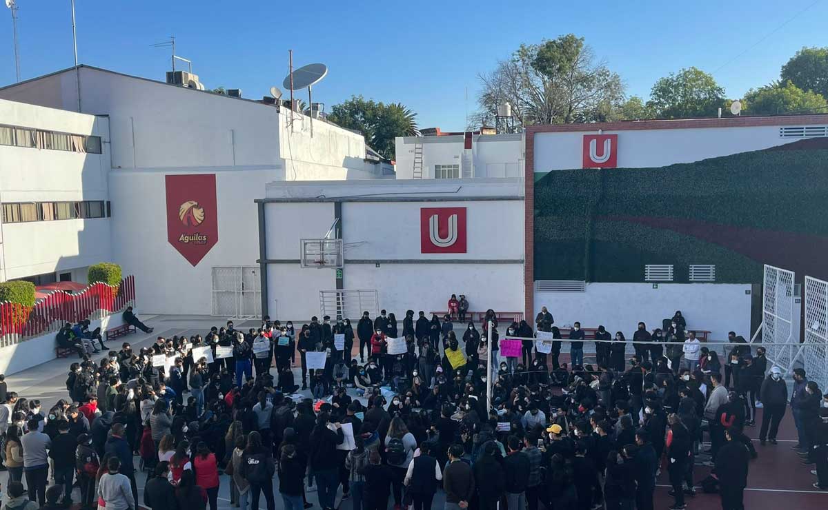 Alumno de prepa UPAEP sí intentó aventarse del primer piso