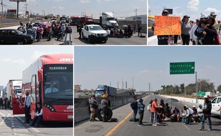 VIDEO Antorcha Campesina bloquea otra vez entronque de autopistas México-Puebla y Puebla-Orizaba