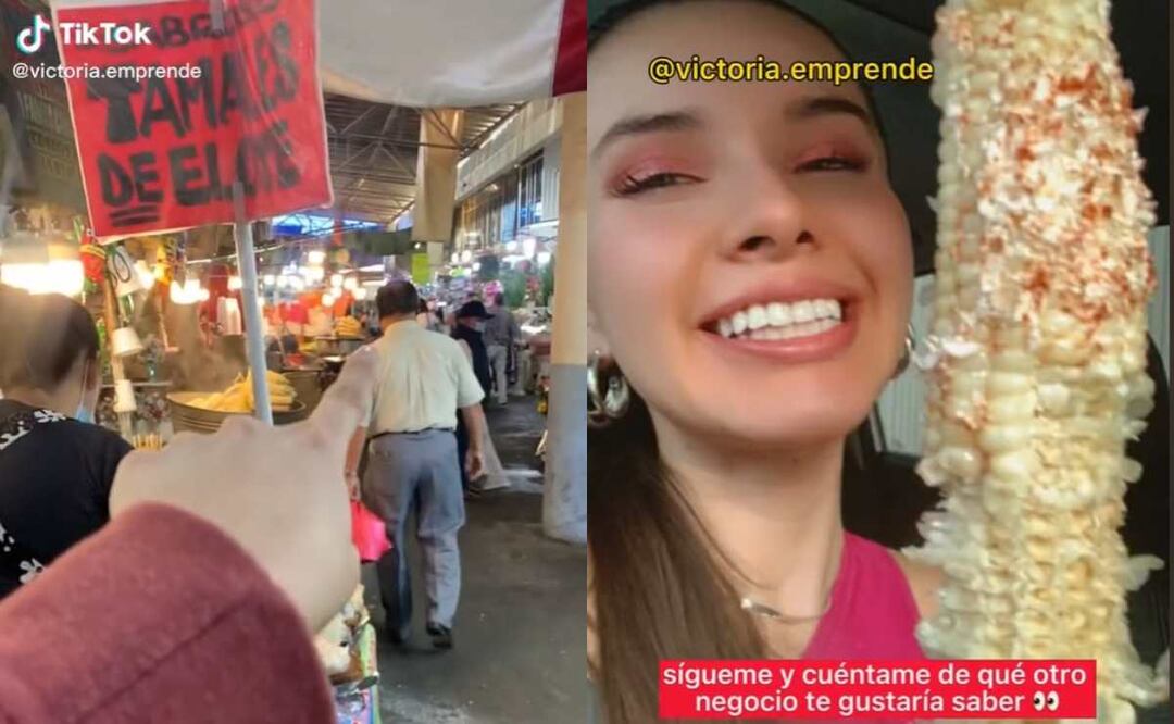 Tiktoker revela cuánto dinero gana un vendedor de elotes