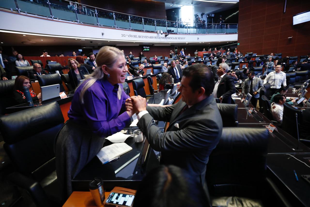 Alejandro Armenta se despide del Senado para iniciar su campaña en Puebla | ESPECIAL