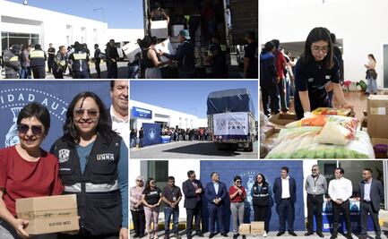 BUAP recibe 60 toneladas de víveres de la UNAM para damnificados de la Sierra Norte