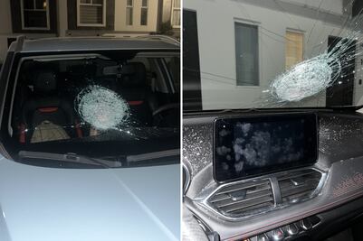 Lanzan piedras para asaltar a conductores en la autopista México-Puebla