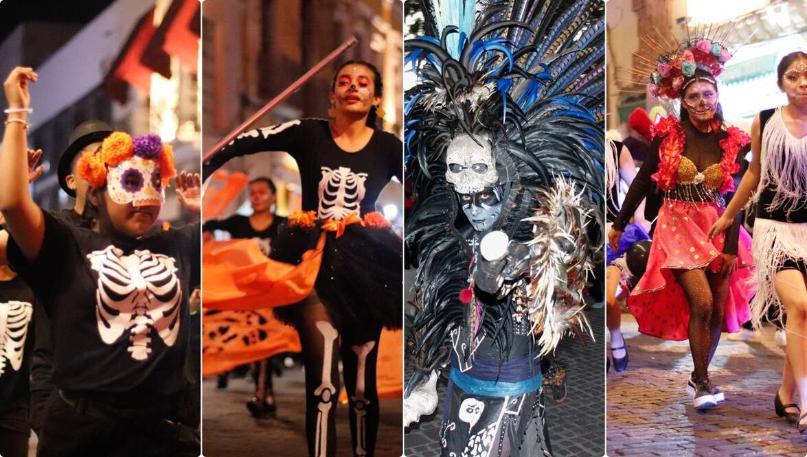 Los desfile de Día de Muertos son una tradición | Foto: EsImagen