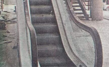 Así vivieron los poblanos la aventura de las primeras escaleras eléctricas