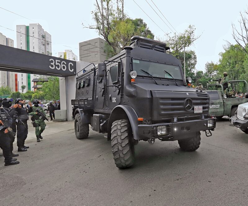 El viernes, José Bernabé Brizuela fue trasladado de la Fiscalía General Antisecuestro en la Ciudad de México, al penal federal de El Altipla- no, en el Estado de México. Foto: Fernanda Rojas/EL UNIVERSAL