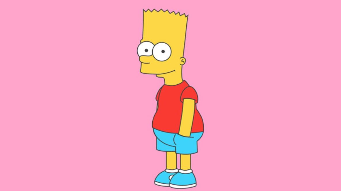 La IA creó a Bart Simpson y fue furor. Foto: Los Simpson (Facebook)