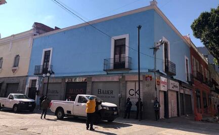 Retiran a ambulantes de la 6 Oriente en el Centro Histórico de Puebla