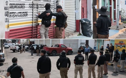 Realizan operativo en la 46 Poniente contra la venta de autopartes robadas