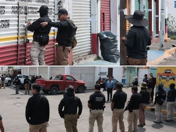 Realizan operativo en la 46 Poniente contra la venta de autopartes robadas