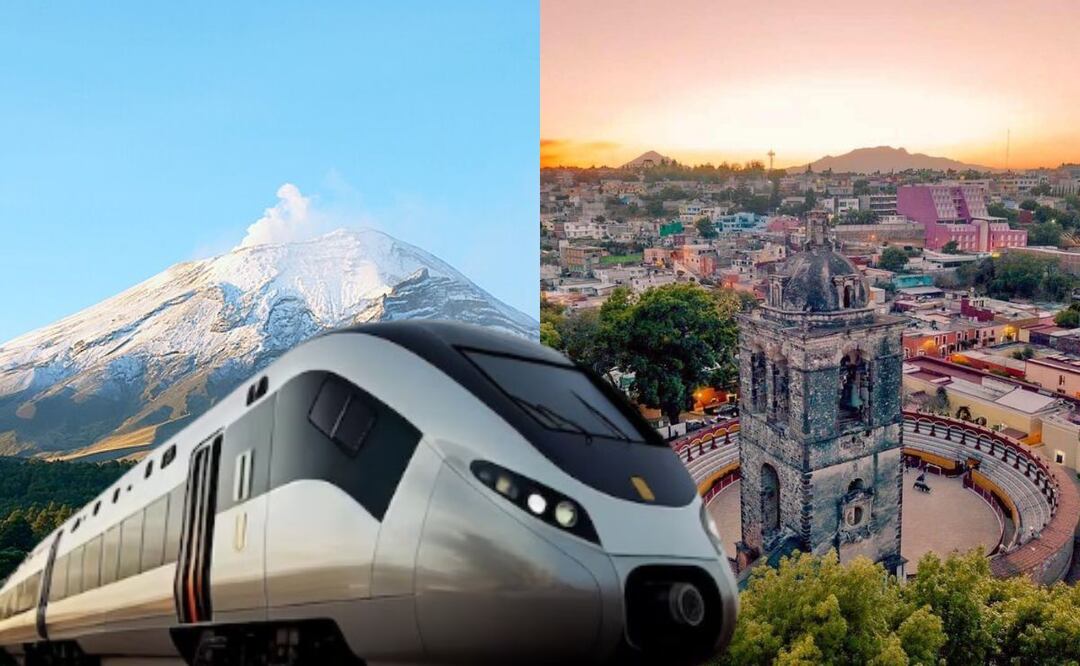 El Tren Ligero Puebla-Tlaxcala es una propuesta del gobierno federal | Foto: Wikipedia / Facebook Lo Mejor de Tlaxcala / Freepik