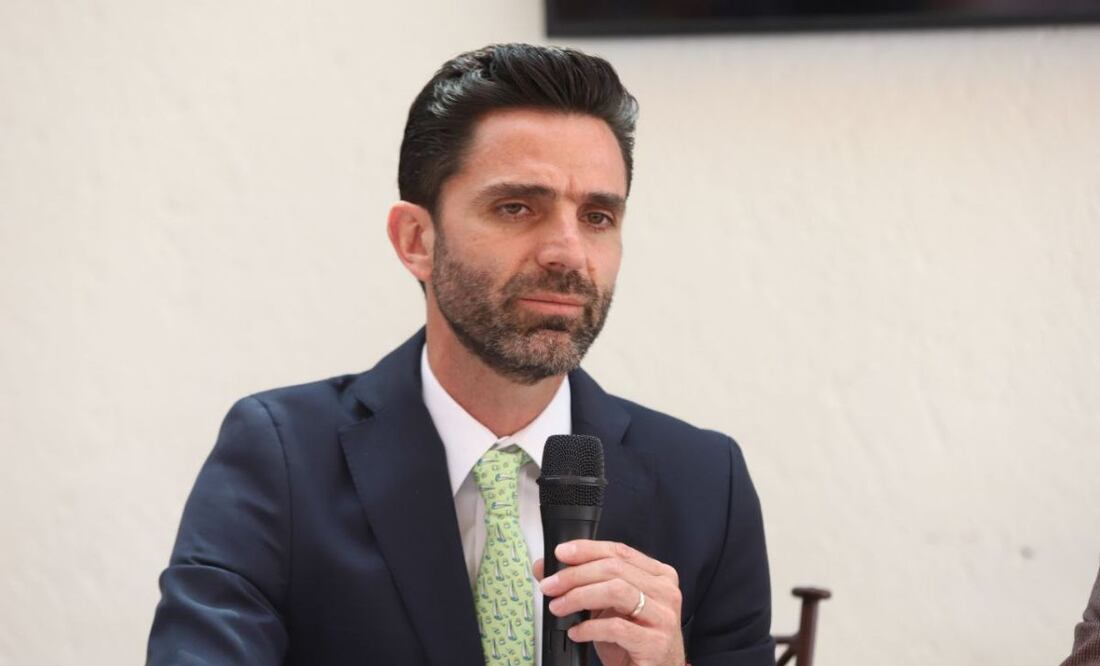 Rodrigo Abdala expresó su interés de participar en las elecciones del 2024. | Foto: Agencia Es Imagen para El Universal Puebla